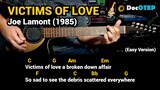 Victims of Love - Joe Lamont (1985) Easy Guitar Chords Tutorial with Lyrics