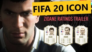 96 HUYỀN THOẠI ZIDANE | SOI CHỈ SỐ HUYỀN THOẠI TRONG FIFA 20