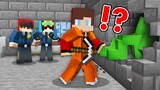 JJ and Mikey Escaping from NICO and CASH Police Jail Prison In Minecraft Maizen Security Jailbreak