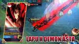 LAPU-LAPU X DEMON ASTA SKIN SCRIPT [BLACK CLOVER] - MOBILE LEGENDS