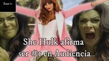 She hulk es un desmadre, segun actriz gano a Rings of power y fue n 1 en audiencia