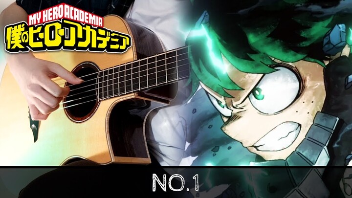 【Boku no Hero Academia Season 5 OP】 "No.1" by DISH// - Fingerstyle Guitar Cover 「ヒロアカ」