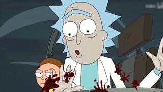 The spaceship was hijacked, and Rick and Morty accidentally entered the human purge plan [Rick and M