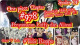One piece Chapter 978 || Muncullnya Anggota Tobi roppo | Haki usop aktif dan penyamaran Kocak Luffy