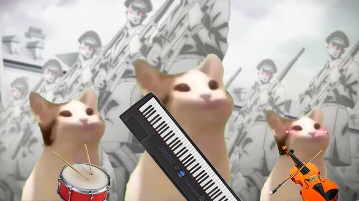 Pop Cats sings Attack on Titan Season 4 Opening Song "My War"