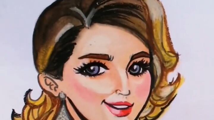 MILEY CYRUS I CARICATURE VERSION I FANART