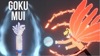 Goku MUI vs Naruto Baryon Mode - People Playground 1.22.3