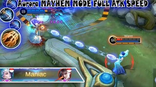 Aurora MAYHEM MODE Full ATK Speed MM Build wkwk