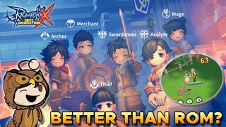 RAGNAROK X: NEXT GENERATION BETTER THAN ROM?