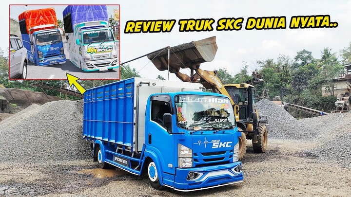 REVIEW TRUK SKC DUNIA NYATA,, SEHARIAN BAWA TRUK SKC SUPIR LAGI LIBUR