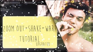 ZOOM OUT+WARP+SHAKE UPGRATED || AFTER EFFECTS #13