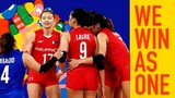 PHILIPPINES VS INDONESIA | 30TH SEA GAMES | WE WIN AS ONE | VOLLEYBALL | SET 2