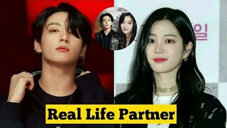 Jungkook And  Lee Yubi (dating rumors) Real Life Partner