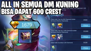 ALL IN SEMUA DIAMOND KUNING + TOKEN - AUTO DAPAT 1 SKIN EPIC LIMITED DI EVENT WANWAN 11.11