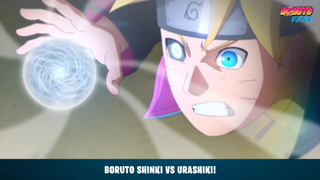 Boruto dan Shinki vs Urashiki. Momen Aktifnya Mata Jougan Boruto! | Boruto Ep. 125