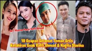 10 Ucapan Selamat Rekan Artis Atas Kelahiran Anak Nagita & Raffi Ahmad, Ada Sang Mantan Ucap Begini