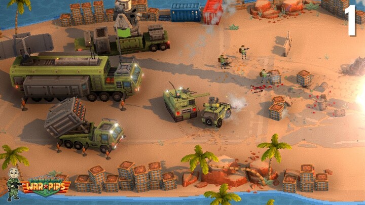 The War Has Begun - WARPIPS Ep 1 - Military Strategy Game