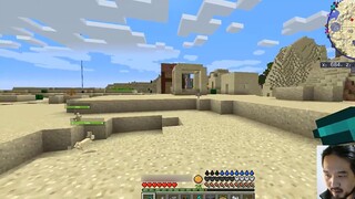 Minecraft Hood 16 robs villages and desert temples, goes home and hires staff number one