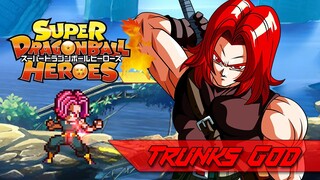 Mugen char Trunks SSJ God by Bryan Odinson