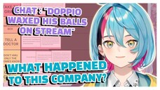 Kyo Speechless When He Knew Doppio Waxed His Balls on Stream [Nijisanji EN Vtuber Clip]