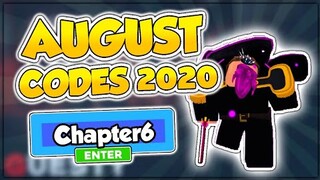 All "New Chapter 6 Working Codes 2020 in Roblox Guesty