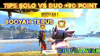 🔥TIPS PUSHRANK SOLO vs DUO MENANG TERUS🔥  ||  GARENA FREE FIRE 2022