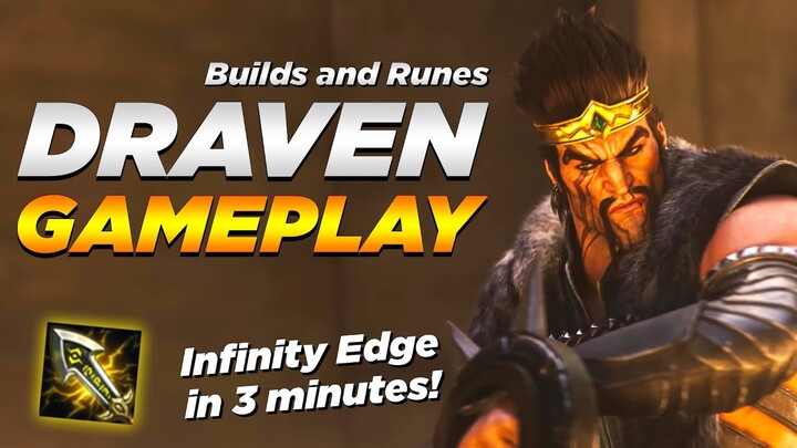 THIS IS ILLEGAL!!! Infinity Edge in 3 minutes?! | Draven Gameplay League of Legends: Wild Rift