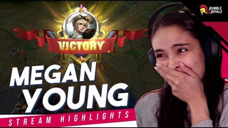 PAANO MAGLARO NG MOBILE LEGENDS SI MEGAN YOUNG? | RUMBLE ROYALE HIGHLIGHTS #1