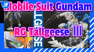 [Mobile Suit Gundam] RG Tallgeese Ⅲ, Unboxing_3