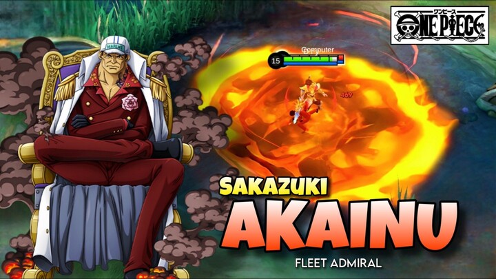 Kemarahan Akainu Alias Sakazuki Menggemparkan Dunia ONE PIECE 🌋🔥‼️