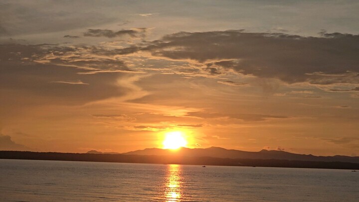 Sun rise in Quezon pronvince
