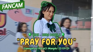 [FANCAM] VINI - HIRA DAZZLE "Pray for You" @Amegafuru Fest (MangDu) 22/09/24