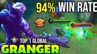 GRANGER TOP 1 GLOBAL | EZ SAVAGE | BEST BUILD 2021 | MOBILE LEGENDS