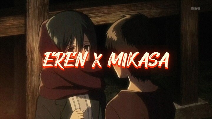 [ AMV ] Eren X Mikasa - Sure Thing