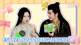Interview: #EstherYu and # ZhangLinghe Chat about Their Lovinging Moment #云之羽 #iQIYI