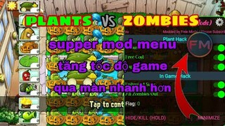 Hướng dẫn tải Plants vs Zombies mod menu || Khối Sad Games