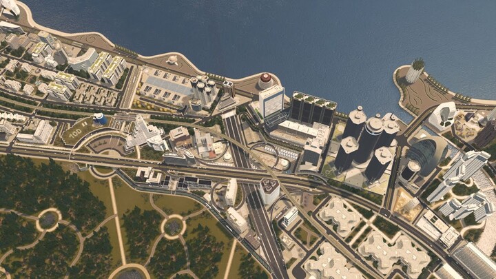 Waterfront Improvements - Cities: Skylines - Aurelia #101