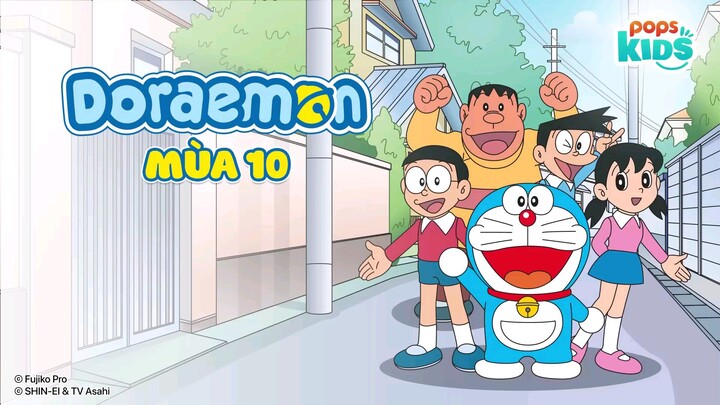 doraemon khăn ướt đổ lỗi - đất nặn cơ thể  lồng tiếng