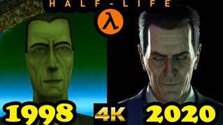 Evolution of Half-Life games (1998-2020)