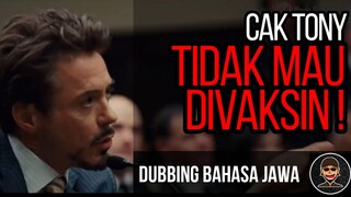 CAK TONY TIDAK MAU DI-VAKSIN ❗ | (AVENGERS BAHASA JAWA )