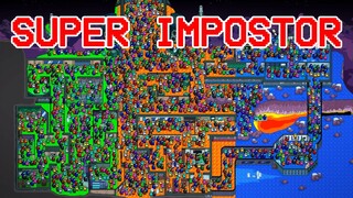 AMONG US with 1 MILLION PLAYERS, but SUPER IMPOSTOR on POLUS MAP