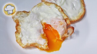 เคล็ดลับง่ายๆ ทอดไข่ดาวยังไง...ให้ กรอบนอก นุ่มใน ลาวาไหลเยิ้ม | Fried egg | ครัวปรุงอร่อย