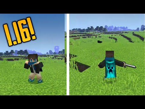 New Player Animation for Minecraft Pocket Edition 1.16