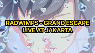 Radwimps - grand escape live at tennis indoor senayan jakarta 2023