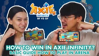 HOW TO WIN IN AXIE INFINITY ARENA (BF VS GF) | PLAY TO EARN | NFT GAME | WE DUET