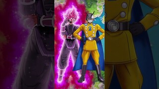 goku black vs dragon ball super super hero #shorts #dbs