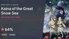 Kaina of the Great Snow Sea(Episode 11) END