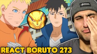 NARUTO LEMBROU DA KURAMA! 😥 React Boruto 273