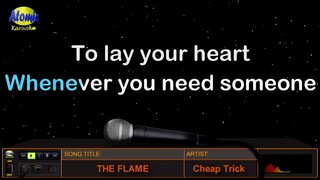 THE FLAME (KARAOKE)by cheap trick