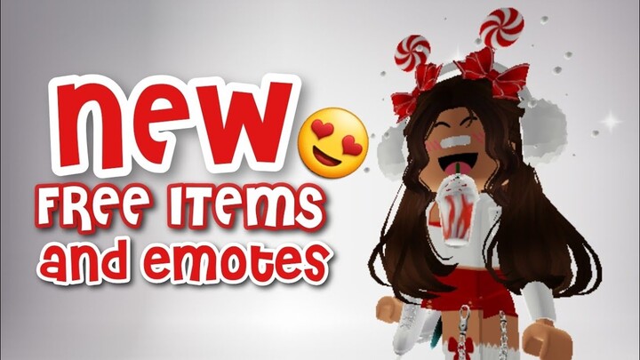 GET THESE FREE ITEMS AND EMOTE IN ROBLOX!